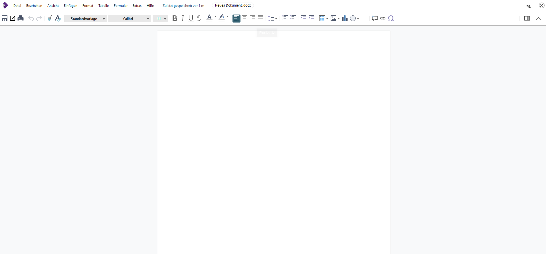 Word Dokument in Nextcloud Office
