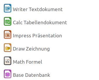 LibreOffice Screenshot