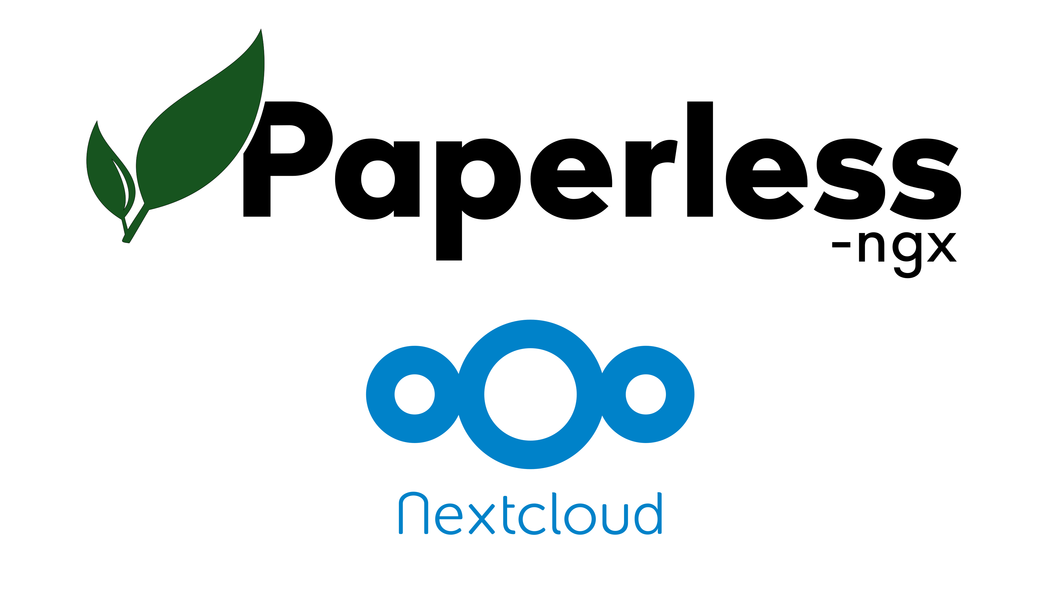 Paperless-ngx and Nextcloud Logo