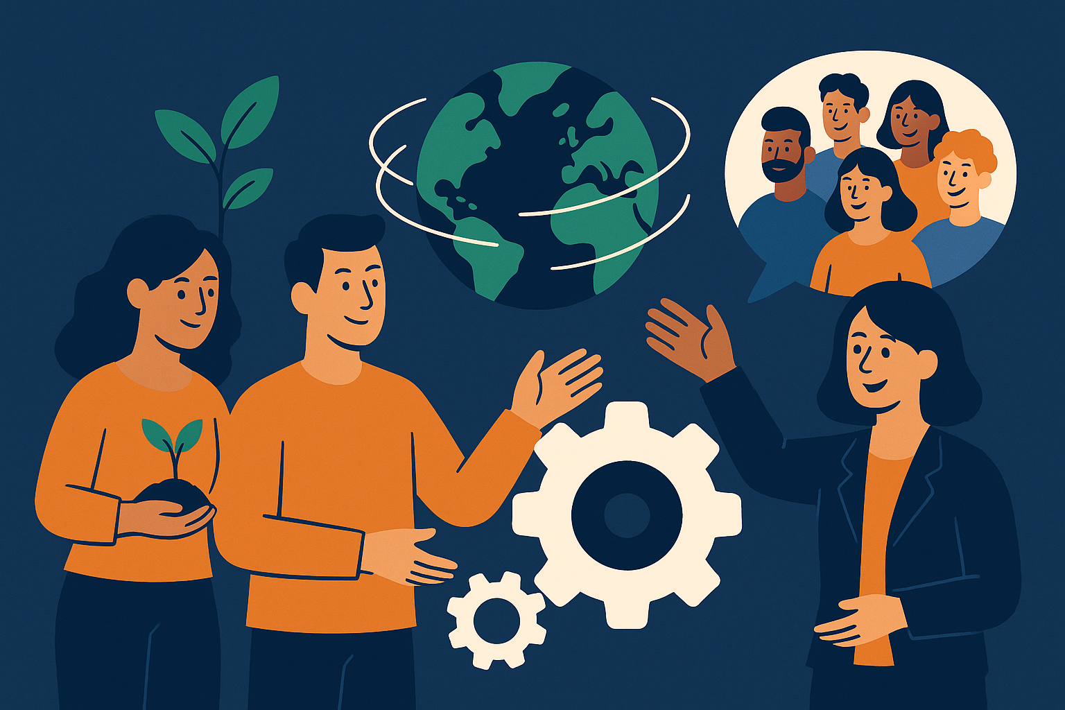 Nachhaltigkeit und Community-Support