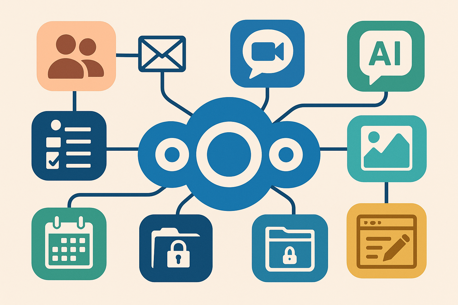 Zentrale Plattform – Nextcloud